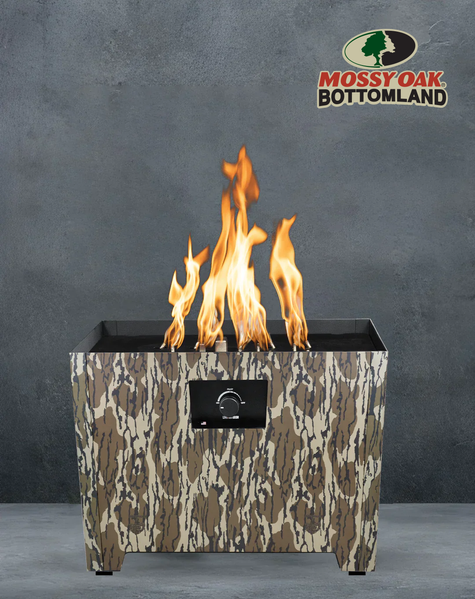 Mossy Oak Bottomland Portable Outdoor Fire Pit by Live Outdoor