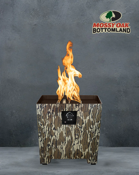 Mossy Oak Bottomland Portable Outdoor Fire Pit by Live Outdoor